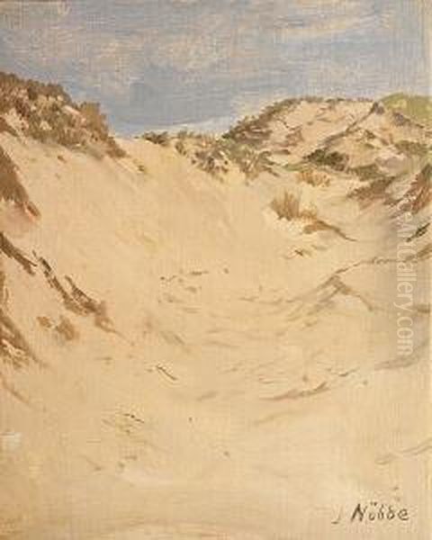 Sand Dunes. Signed J. Nobbe - view 1