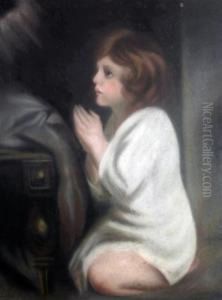 Study Of A Praying Child