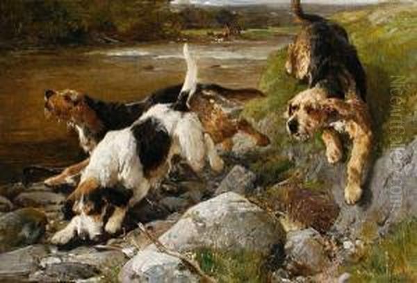 Otter Hounds by John Sargent Noble