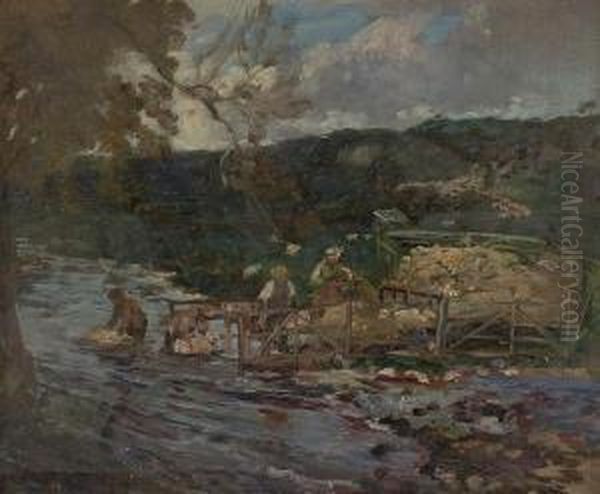 Sheep Washing - view 1