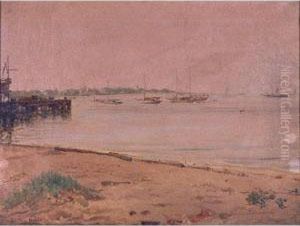 View Across Gravesend Bay To Seagate by Thomas Satterwhite Noble