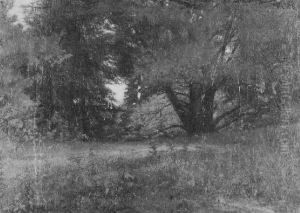 Wooded Landscape by Thomas Satterwhite Noble