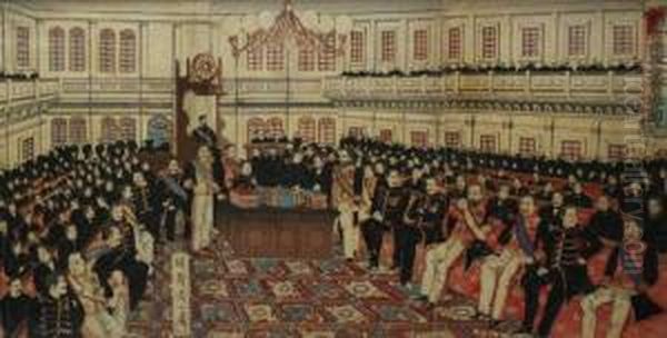 The Japanese Parliament - view 1