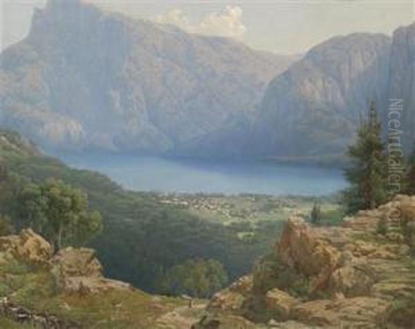 View Of The Mondsee - view 1