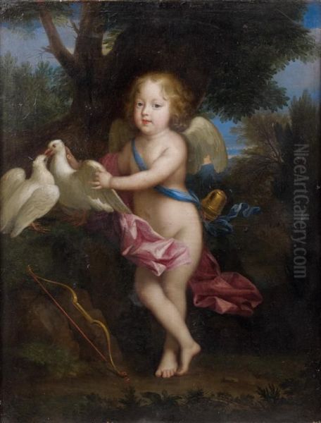 Portrait D'un Jeune Garcon En Cupidon - view 1