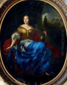 Portrait Presume De Lady Marguerite Gordon by Jean Nocret I