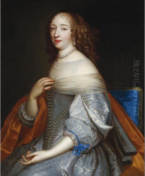 Portrait Of Catherine-charlotte De Gramont, Princess Of Monaco(1639-1678) - view 1