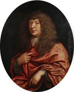 Portrait Of A Gentleman by Jean Nocret I