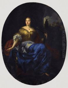 Portrait Presume De Lady Margueritte Gordon by Jean Nocret I