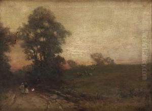 After Rain Worcestershire by John Bates Noel