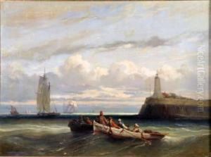 La Rade De Brest by Jules Noel