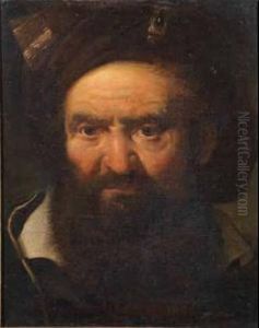 Studio Di Testa Virile by Giuseppe Nogari