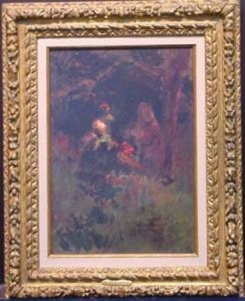 Girl In Forest - view 1