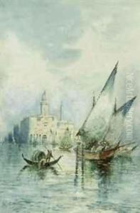 Trading Vessels On The Venetian Lagoon