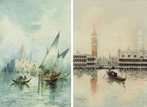 Trading Vessels On The Venetian Lagoon