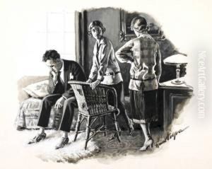 Gesellschaft Im Interieur by Hans Nolpa