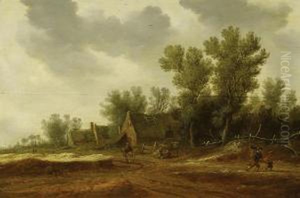 Town Landscape With Figures - view 1