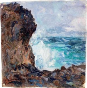 Marina A Capri by Plinio Nomellini