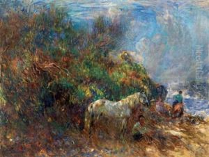 Isola D'elba - Pomeriggio Estivo (nisportino) by Plinio Nomellini