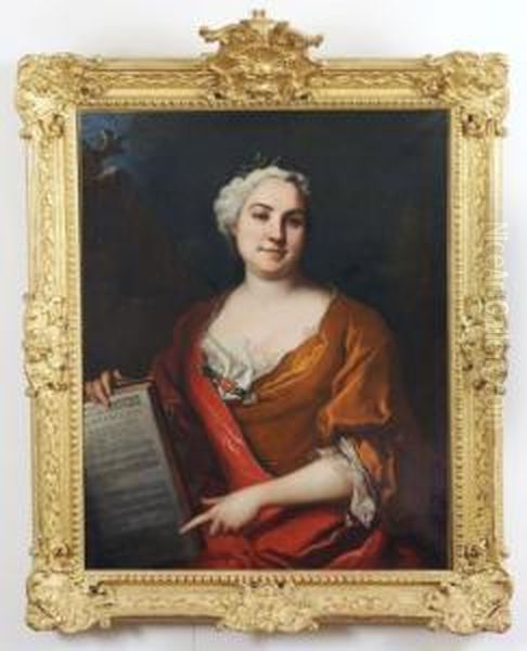 Portrait Presume De Mademoiselleantier - view 1