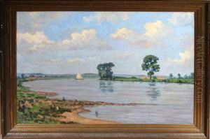 De Ysel By Lathum by Michiel Noordewier