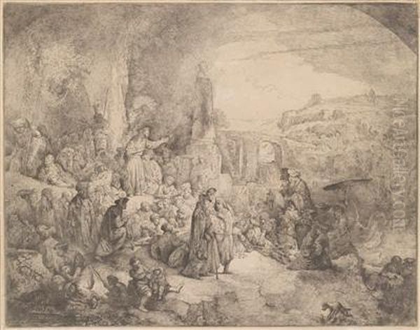 Die Predigt Johannes Des Taufers - view 1