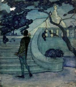 Scena Romantyczna, 1921 R. by Stefan Juliusz Norblin