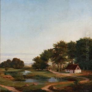 Summer Day On The Country by Nordahl Peter Frederik Grove