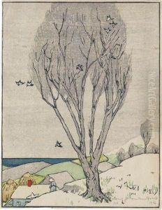 The Tree by Bror Julius Olsson Nordfeldt