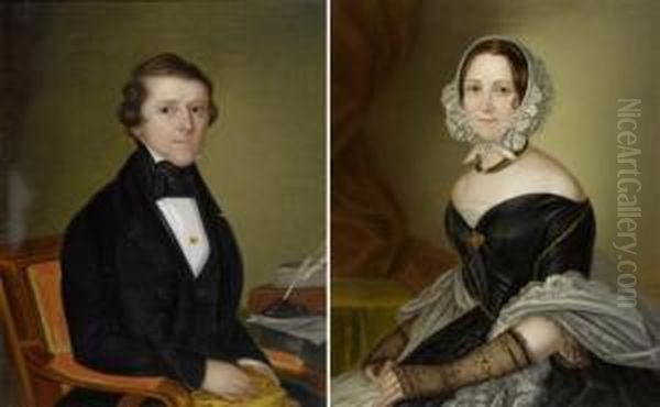 Portrait Of Theodor Mayer - view 1