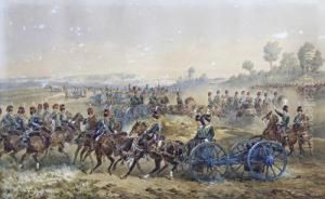 Battle Scene by Orlando Norie