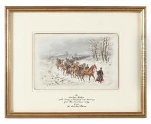 The 8th Hussars by Orlando Norie
