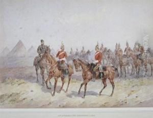 6th Inniskilling Dragoonsc.1890 by Orlando Norie