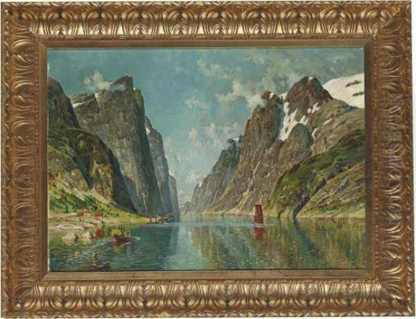 A Norwegian Fjord - view 1