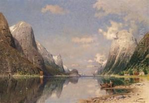 Fjord Landscape by Adelsteen Normann