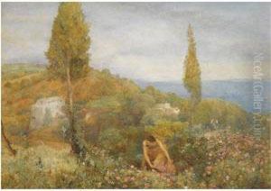 The House Of Roses, Tripoli by John William North