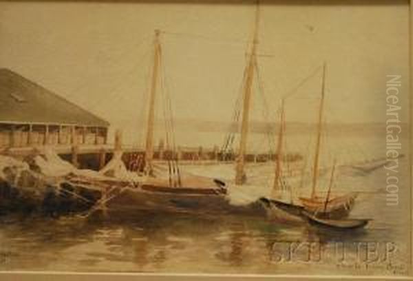 Gloucester Fishing Boats & Wharf - view 1