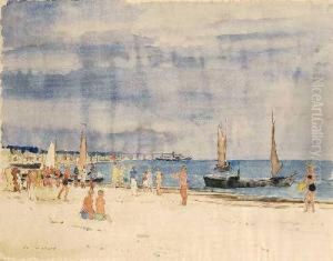 Sommertag Am Strand Sommertag Am Strand