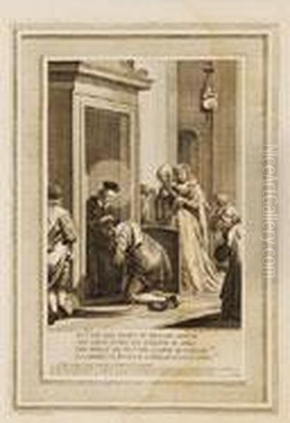 Dos Escenas De La Vida De San Felipe Neri - view 1