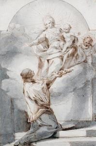 The Vision Of Saint Anthony Of Padua by Pier Antonio Ii Novelli