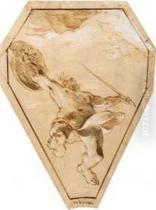 Studio Di Figura Armata by Pietro Antonio Novelli
