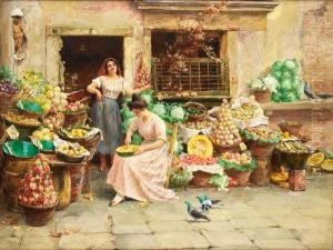 Fruit Sellers by Stefano Novo