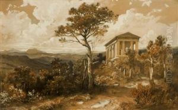 An Italian Landscape - view 1