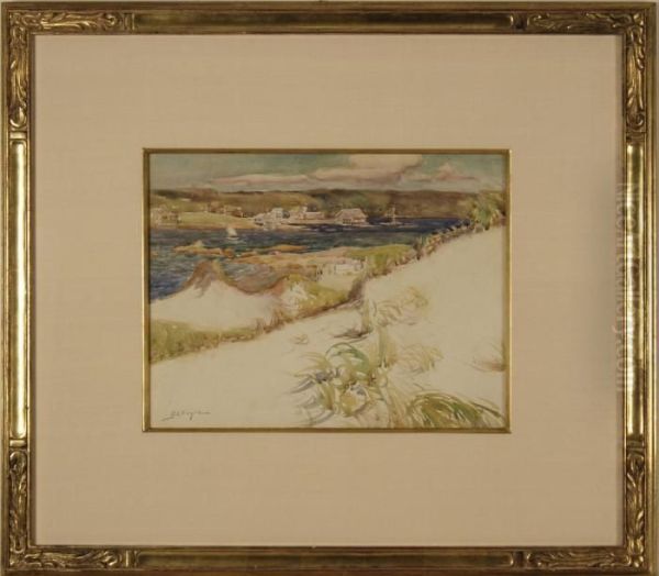 Sand Dunes At Wingaersheek Beach In Gloucester, Massachusetts - view 1