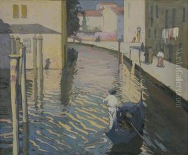 Gondolier, Venice - view 1