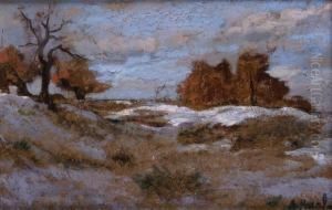 Paysage De Neige by Alexandre Nozal