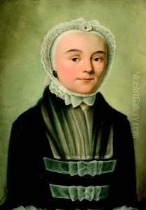Portret Van Anna Elisabeth Collard by Hermanus Numan