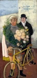 "radrennsieger Ii" by Felix Nussbaum