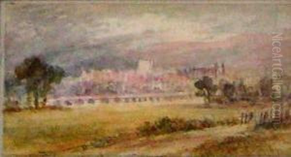 Windsor Castle In Autumn And Letter To Lillian Datedaugust 13 - view 1