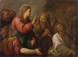 Resurrezione Di Lazzaro by Giuseppe Nuvolone